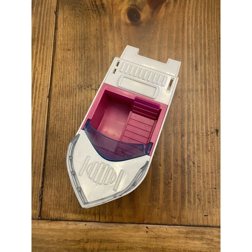MATTEL 2009 POLLY POCKET TROPICAL‎ SPLASH ADVENTURE SET - BOAT ONLY